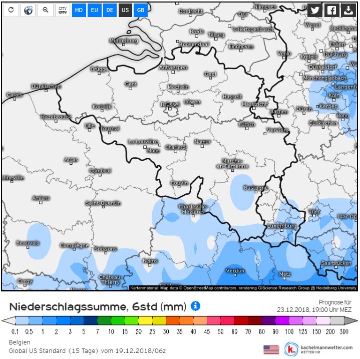 GFS zon23-12 19u