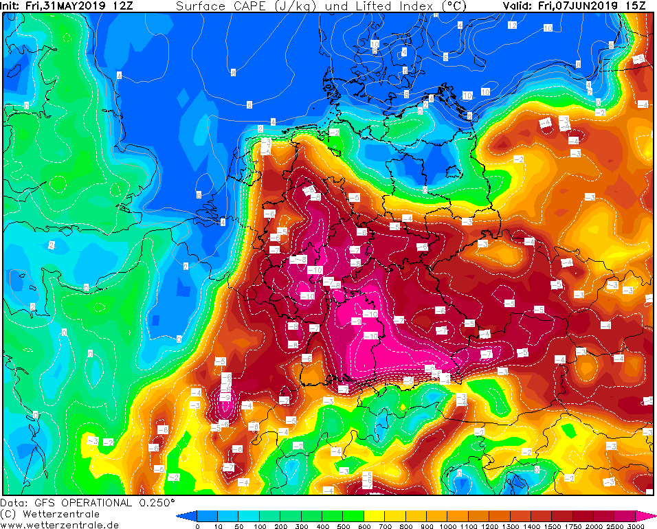 CAPE vrijdag 7 juni