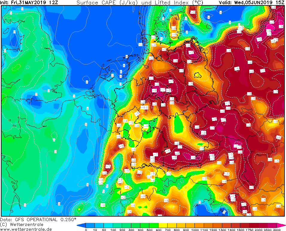 CAPE woensdag 5 juni