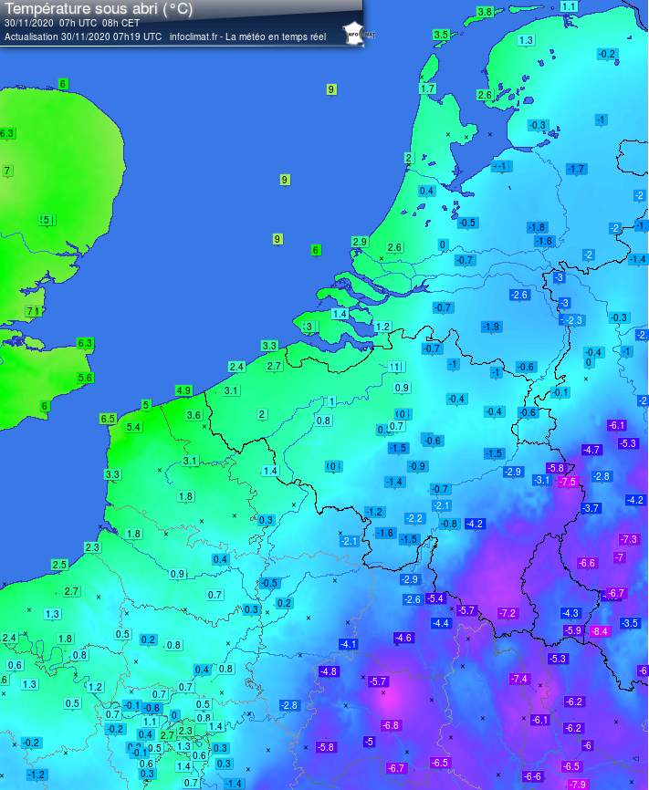 Temperaturen 8 uur 30-11